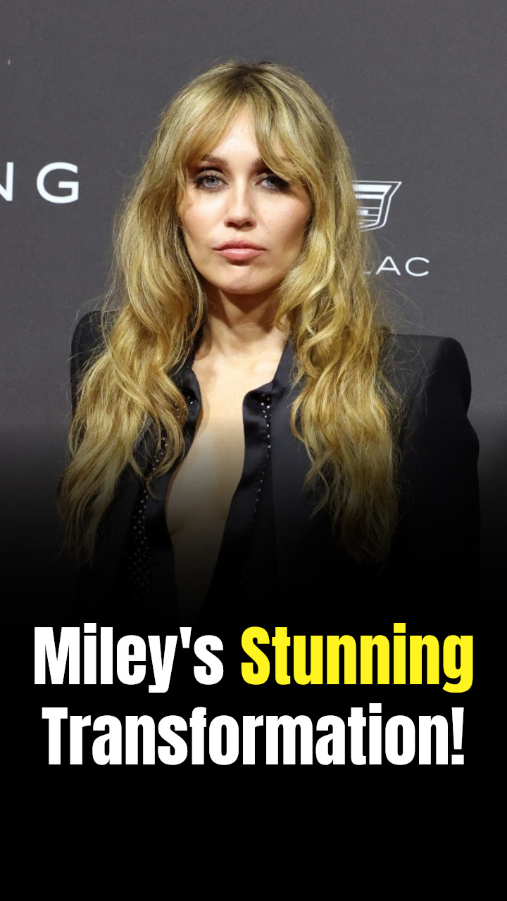 Fans Think Miley Cyrus Has Never Looked Better After She Stuns In A Plunging Power Suit