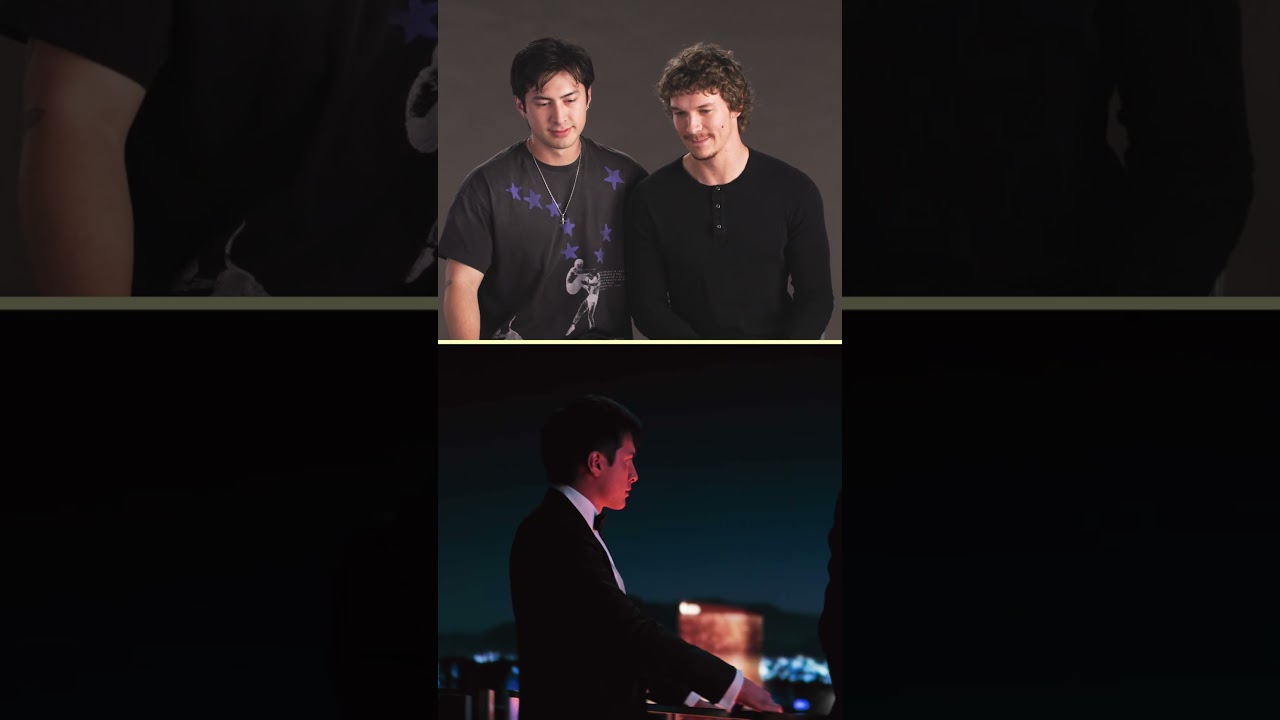 Hudson Williams and Connor Storrie Scene Reaction | Heated Rivalry