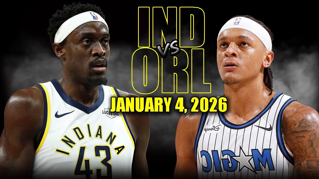 Indiana Pacers vs Orlando Magic Full Game Highlights – January 4, 2026 | NBA Season