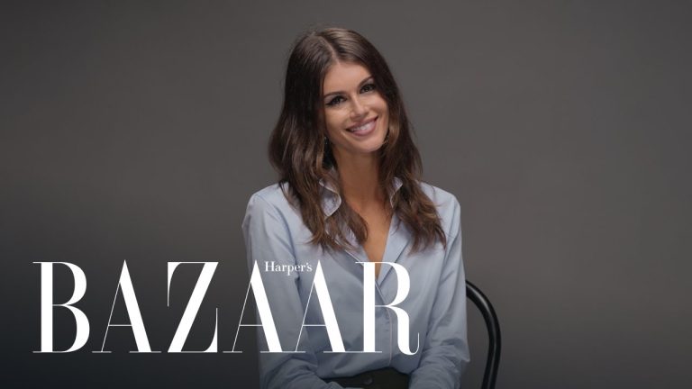 Kaia Gerber on TikTok, Beauty Secrets & ‘Palm Royale’ | Burning Questions | Harper’s BAZAAR