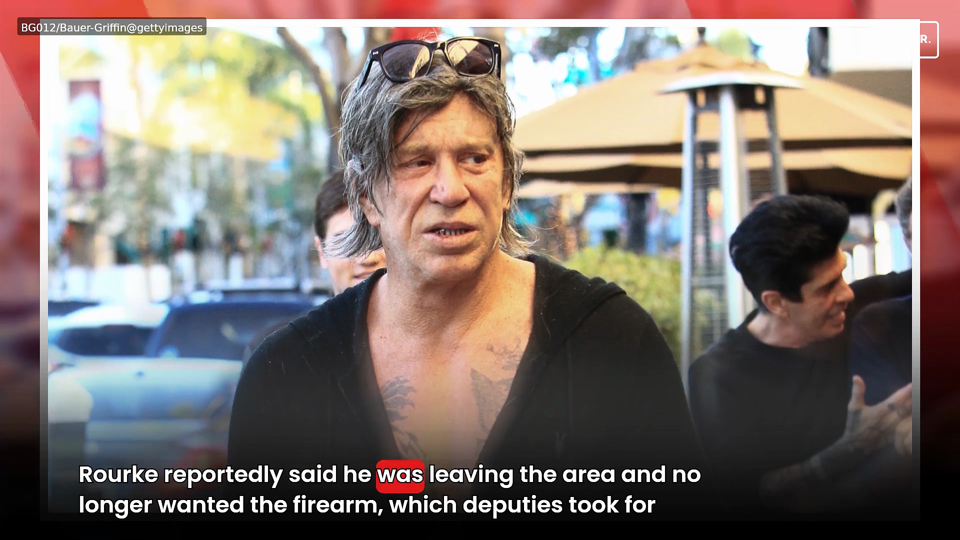 Mickey Rourke Surrenders Shotgun Amid GoFundMe Drama