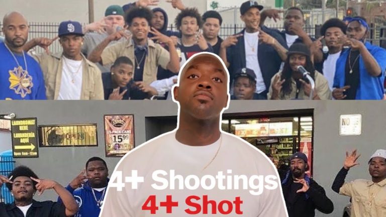 San Diego West Coast Crips Go On Shooting Rampage: 4+ Shootings 4+Shot