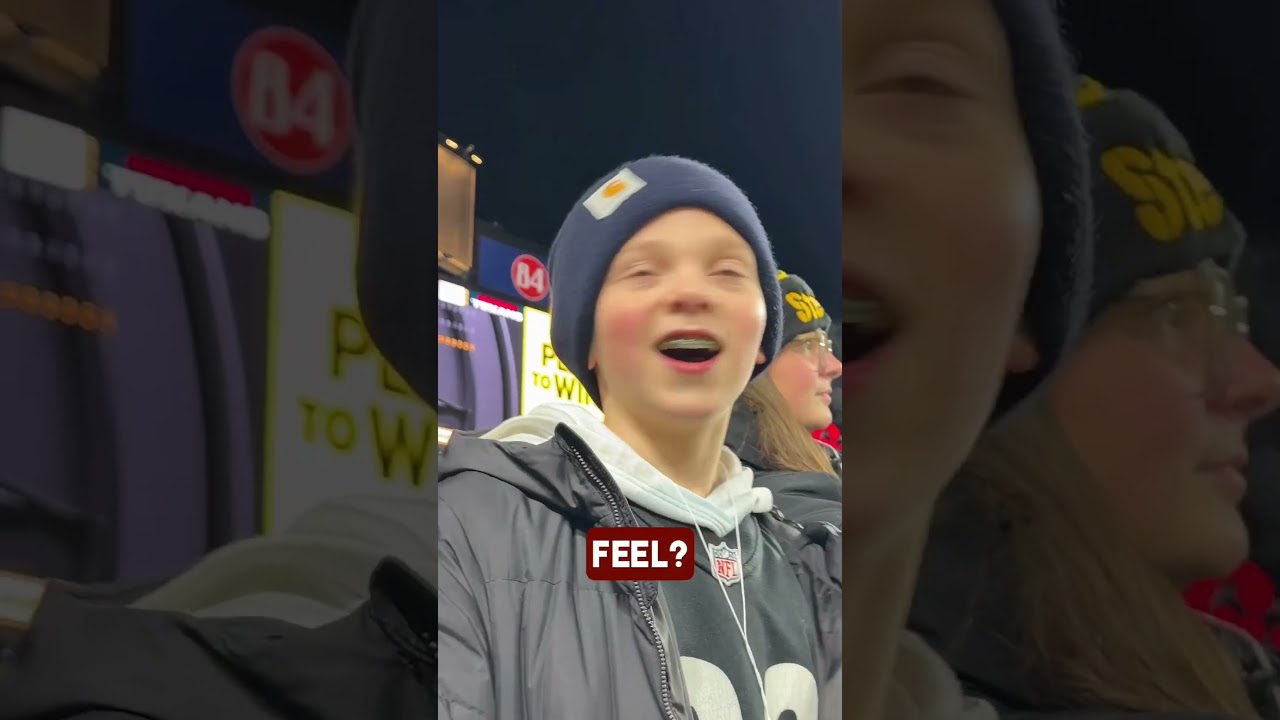 Surprising Fans In The Last Row Of A NFL Playoff Game!