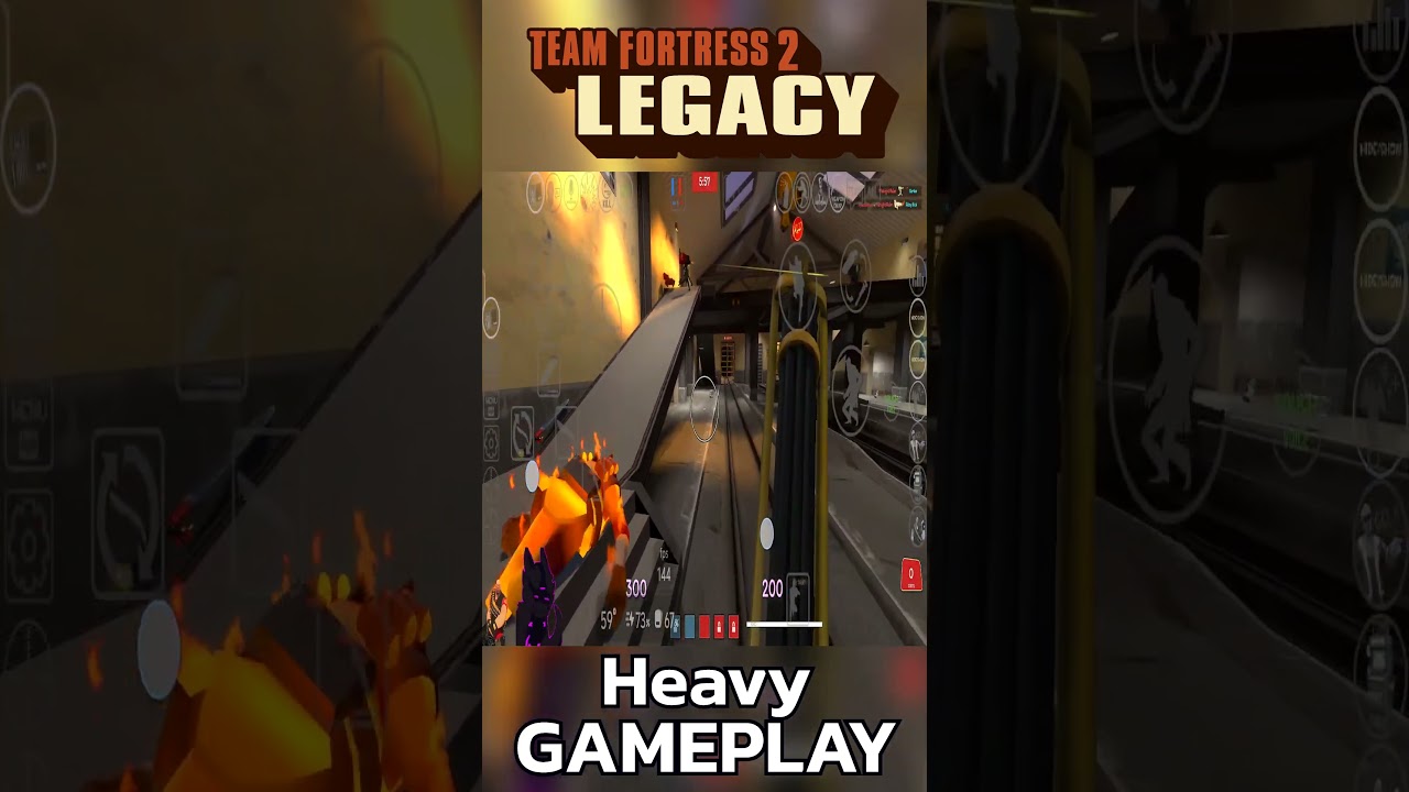 TF2 Legacy Mobile | Heavy Well MAP Gameplay | บุกป่าเผากระท่อม “รถไฟจะไปไหร ” 15/28