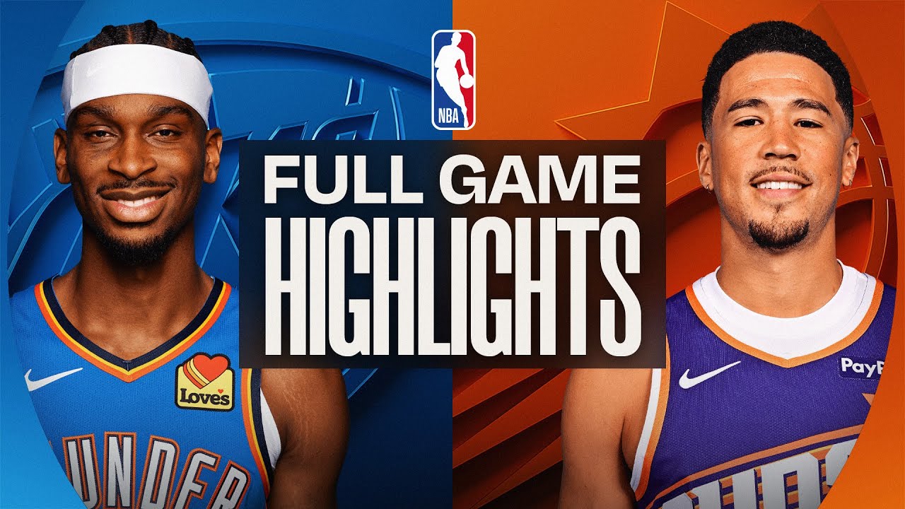 THUNDER at SUNS | FULL GAME HIGHLIGHTS | January 4, 2026