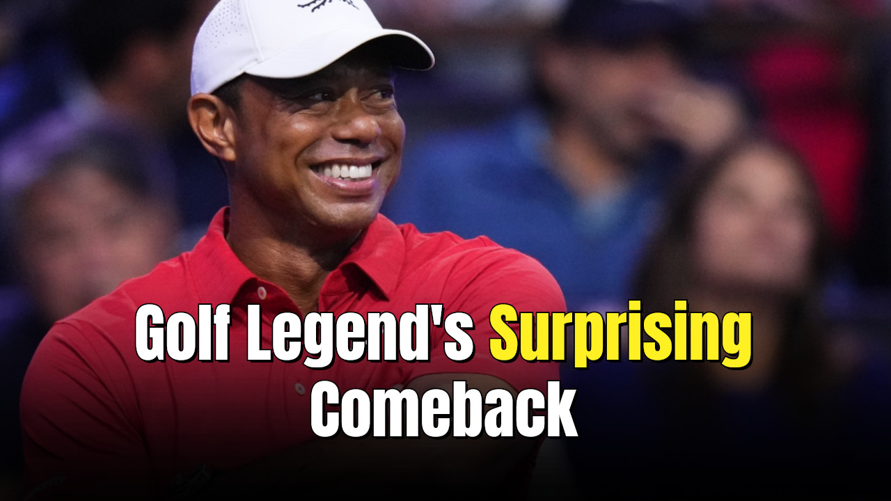 Tiger Woods Offers Surprise Update on His Recovery