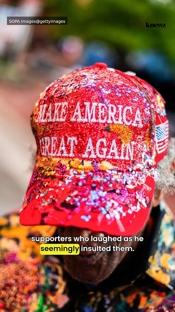 Trump mocks his MAGA supporters