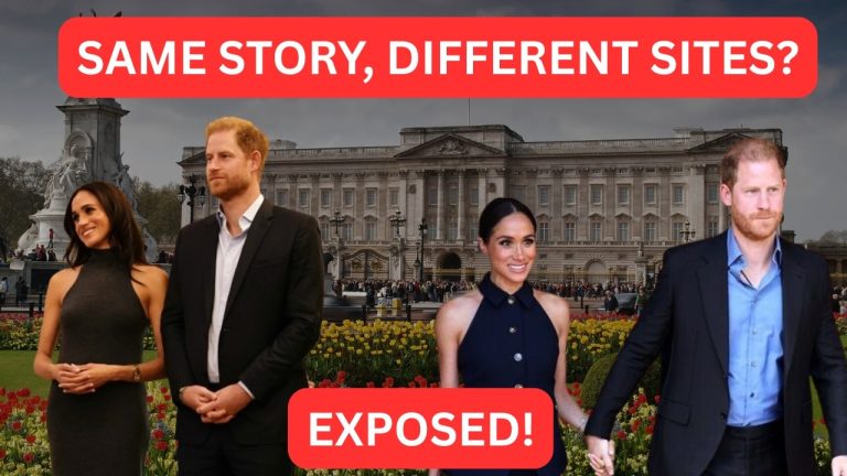 EXPOSED: The Hidden Media Machine Targeting Harry & Meghan – It’s All Connected!