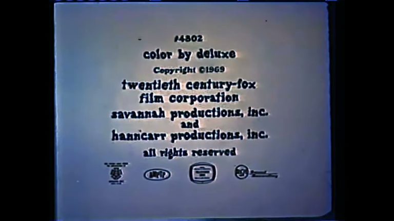 Savannah Productions/Hanncarr Productions/20th Century Fox Television (1969)