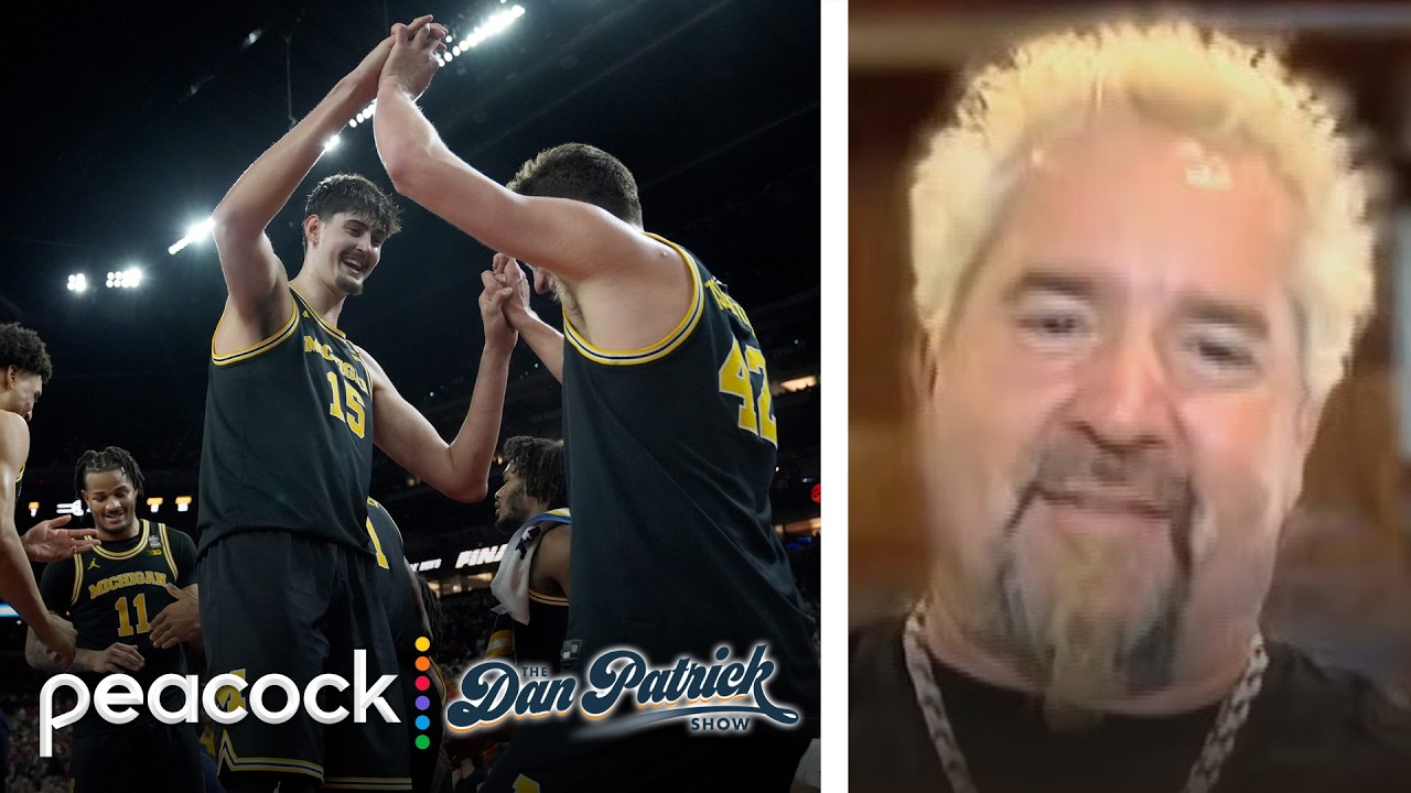 Guy Fieri talks about incredibly successful men’s basketball bracket | Dan Patrick Show | NBC Sports