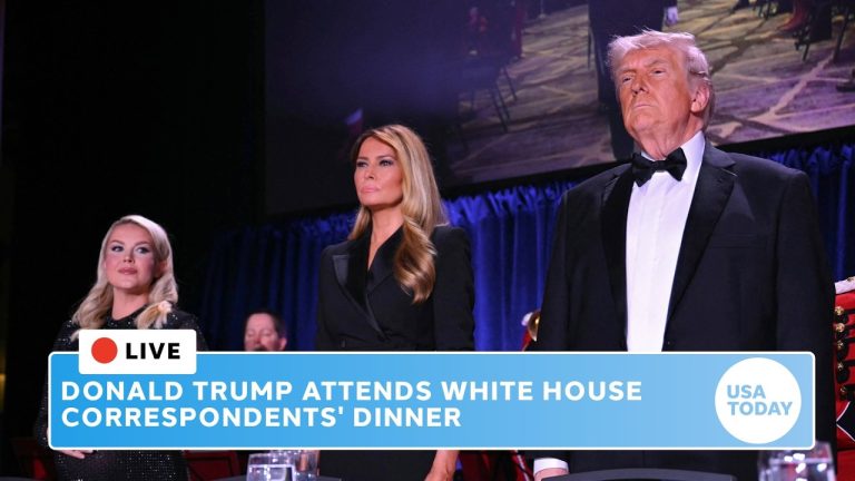 Live: Full 2026 White House Correspondents’ red carpet, dinner Trump evacuation amid shooting