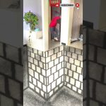 Amazing 3D Painting Prank 😱 Sister Got Scared | Mind Blowing Optical Illusion #shorts