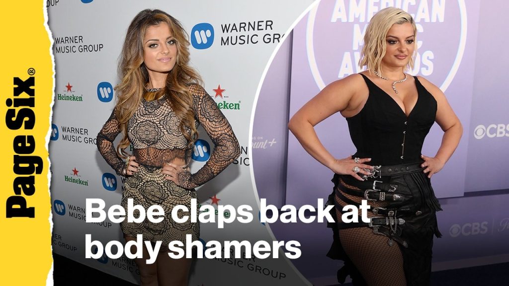 Bebe Rexha claps back at body-shaming post following AMAs