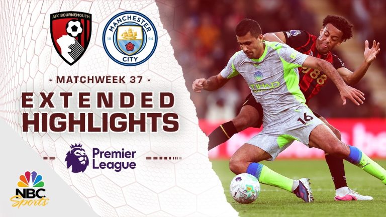 Bournemouth v. Manchester City | PREMIER LEAGUE HIGHLIGHTS | 5/19/2026 | NBC Sports