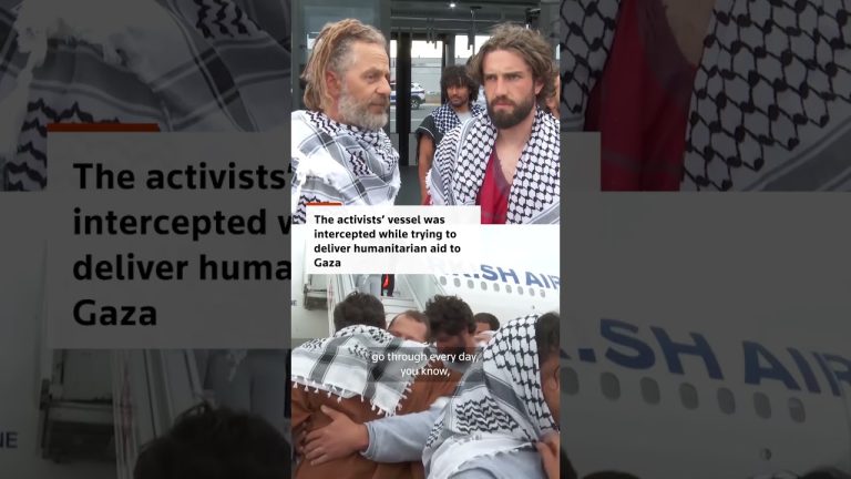 Deported Gaza flotilla activists allege abuse in Israeli detention