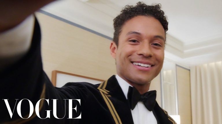 Jaafar Jackson Gets Ready for the Met Gala | Vogue