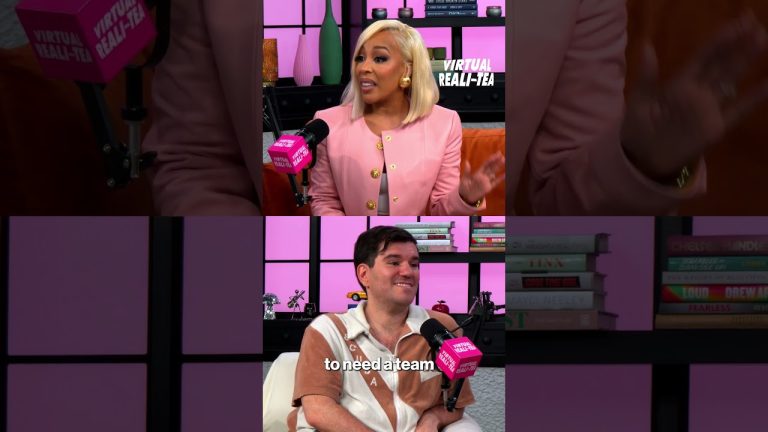 K. Michelle claps back at Porsha for saying she picked the ‘wrong team’ | Virtual Reali-Tea #shorts