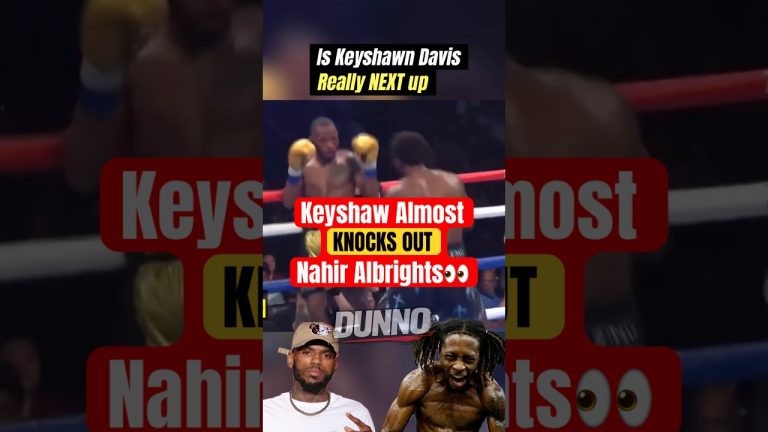 Keyshawn Davis DOMINATES Nahir Albright 😳🥊 This Was PERSONAL