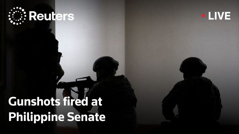 LIVE: Gunshots fired at Philippine Senate