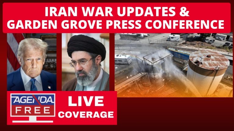 New Fighting in Iran War, Plus Garden Grove Press Conference – LIVE Breaking News Coverage