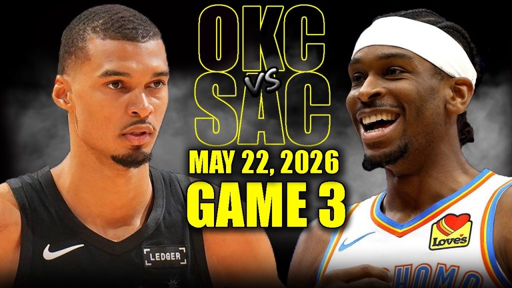 Oklahoma City Thunder vs San Antonio Spurs Full Game 3 Highlights – May 22, 2026 | NBA WCF