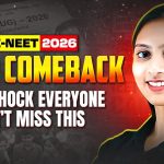 RE-NEET 2026 Comeback Strategy 🔥 | Start From Zero to Top Rank