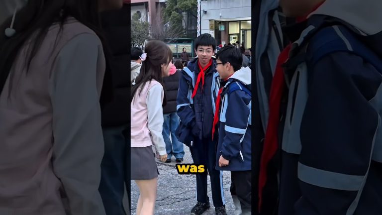 🤗😭She pretends to be a student to prank his brother…