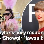 Taylor Swift drags ex-Vegas performer’s ‘absurd’ ‘Showgirl’ lawsuit in fiery response