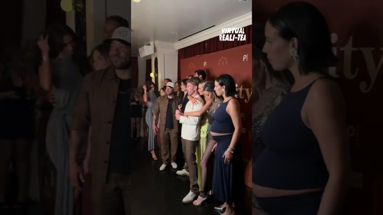 The “In The City” cast at their premiere party! 🚕🥹♥️ | Virtual Reali-Tea #shorts