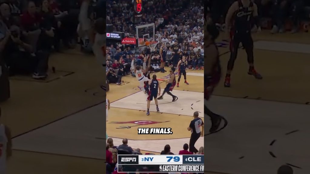 The Knicks just CLINCHED the NBA Finals & END Cavaliers Season