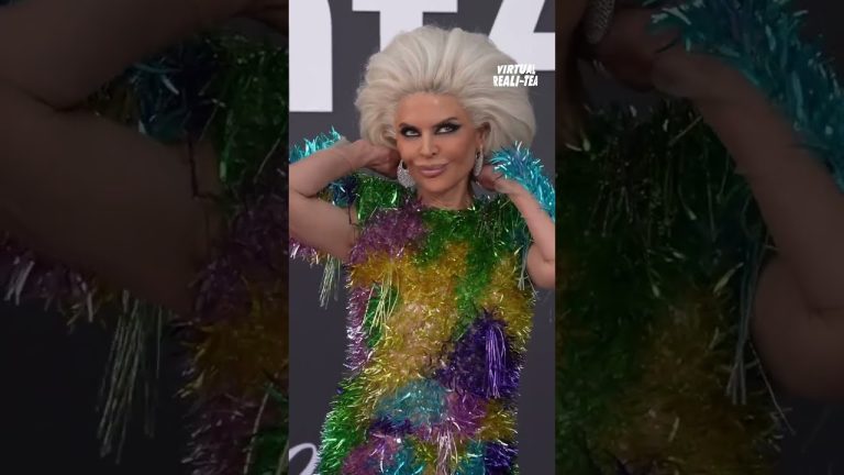 Traitors’ Lisa Rinna brought the color to the amfAR Gala Cannes 2026 | Virtual Reali-Tea #shorts