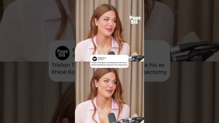 Tristan Thompson shared that Khloé Kardashian “forced” him into a vasectomy #shorts