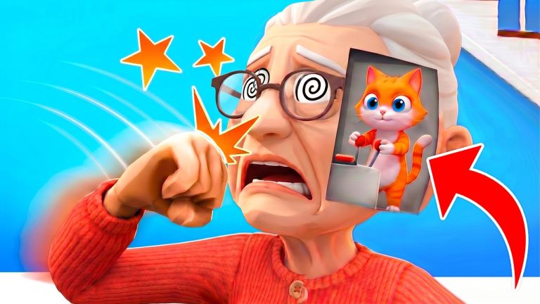 Using MIND CONTROL to Prank Granny! (I Am Cat VR)