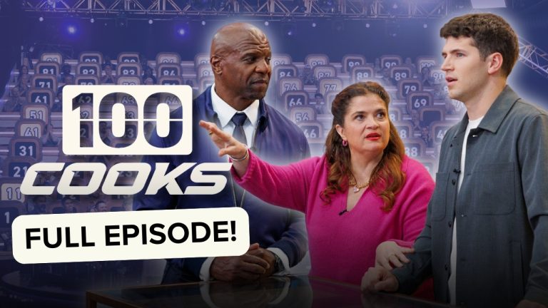 100 COOKS PREMIERE FULL EPISODE with Terry Crews, @NickDiGiovanni + Alex Guarnaschelli ‼️