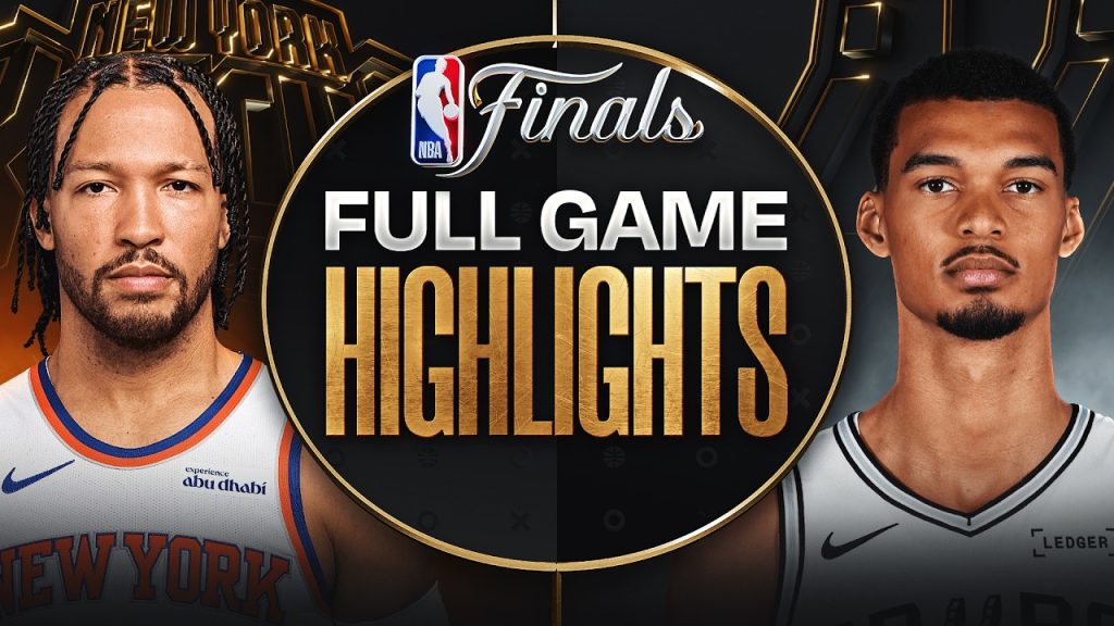 #3 KNICKS at #2 SPURS | NBA FINALS GAME 5 HIGHLIGHTS | June 13, 2026