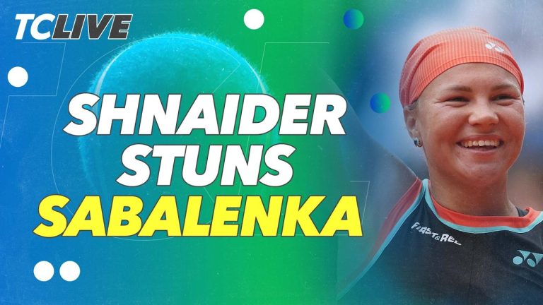 Aryna Sabalenka UPSET by Diana Shnaider at Roland Garros, What Went Wrong? | TC Live