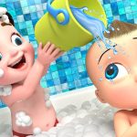 Baby Bath Time Fun Song | Cartoon for kids | Kids Cartoon | Funny Videos for toddlers