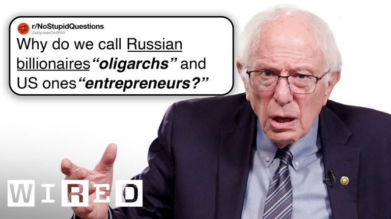 Bernie Sanders Answers Oligarchy Questions | Tech Support | WIRED