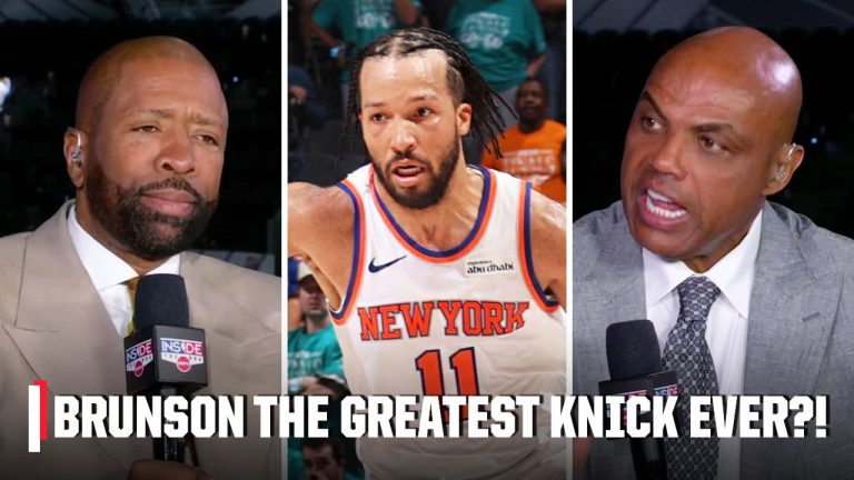 Chuck: Jalen Brunson is scared of NOBODY! + Wemby is NOT aggressive 👀 | Inside The NBA