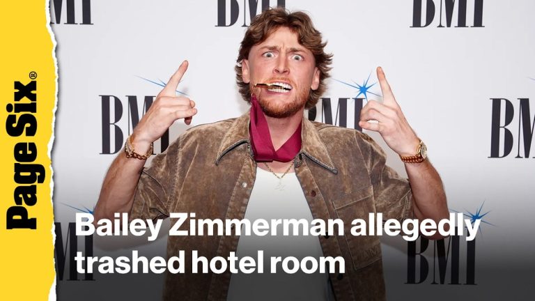 Country music star Bailey Zimmerman allegedly shoved guitarist, trashed hotel room affidavit says