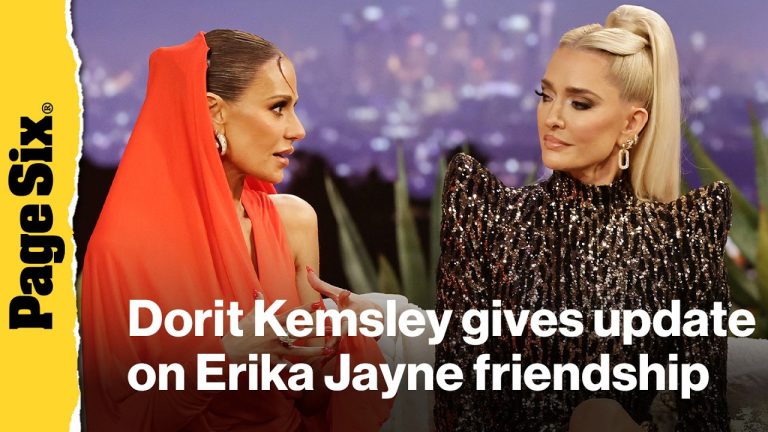 Dorit Kemsley on where she stands with Erika Jayne and Amanda Frances | Page Six Radio