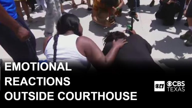 Emotional reactions to Karmelo Anthony verdict outside courthouse