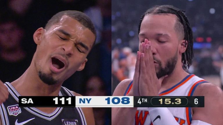 Final 4:50 WILD ENDING #2 Spurs at #3 Knicks Game 3 of the NBA Finals | June 8, 2026