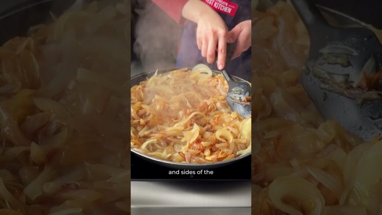 Get Faster Caramelized Onions