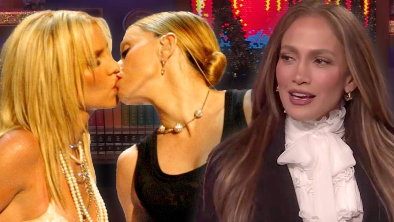 J.Lo Claims She DROPPED OUT of Madonna and Britney Spears’ Infamous VMA Kiss Stunt