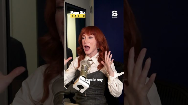 Kathy Griffin reacts to Rosie O’Donnell’s facelift | Page Six Radio #shorts
