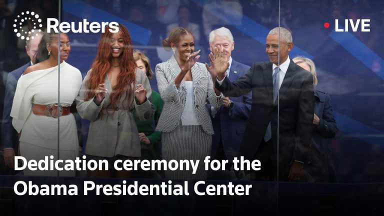 LIVE: Obama Presidential Center dedication ceremony