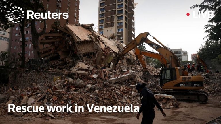 LIVE: Rescue work underway after Venezuela earthquakes