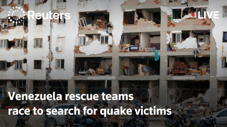 LIVE: Rescuers search for victims of Venezuela earthquakes