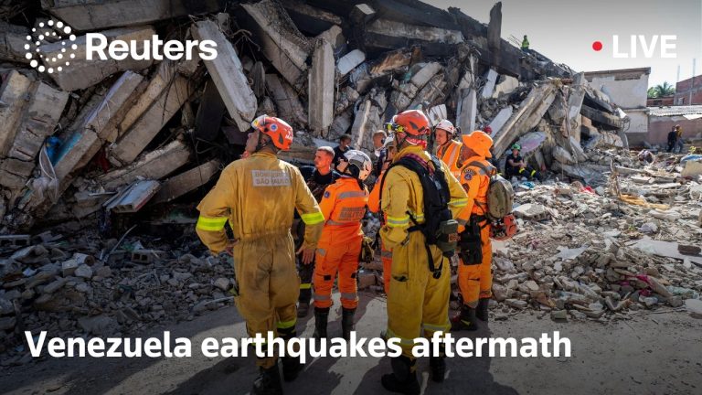 LIVE: Search for victims of Venezuela earthquakes in La Guaira